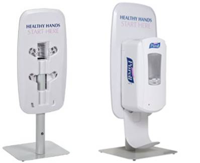 Pedestal para Sanitizante Purell